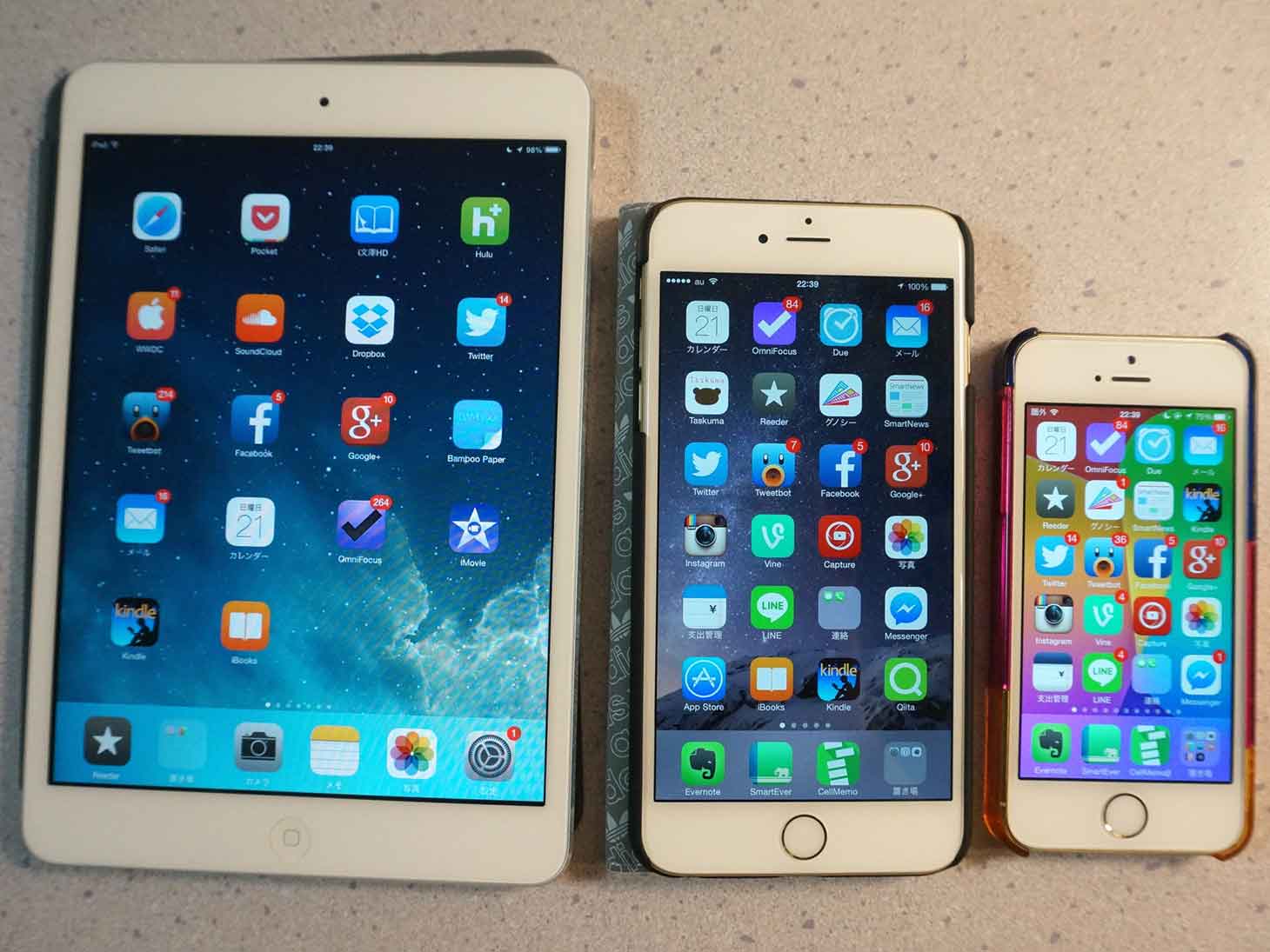 iPhone 6 PlusはiPhoneじゃなくてiPad nanoとして使うと良いかもって話