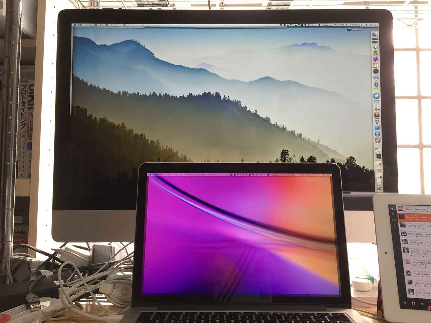iMac with Retina 5K displayは外付けディスプレイとして使用できない