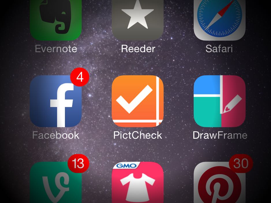 iPhoneでの買い物メモには写真チェックリスト「PictCheck」が便利！