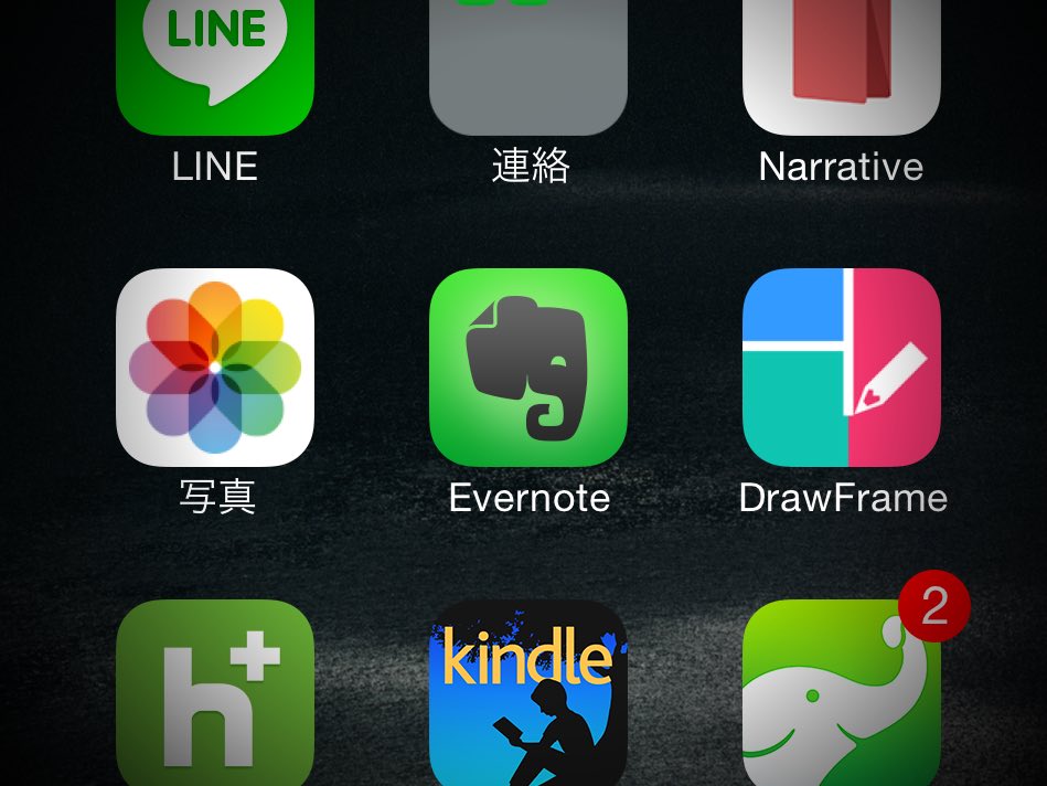 近くにいるEvernoteアプリを持っていないiPhone・iPad・Macユーザーへノートを共有する方法