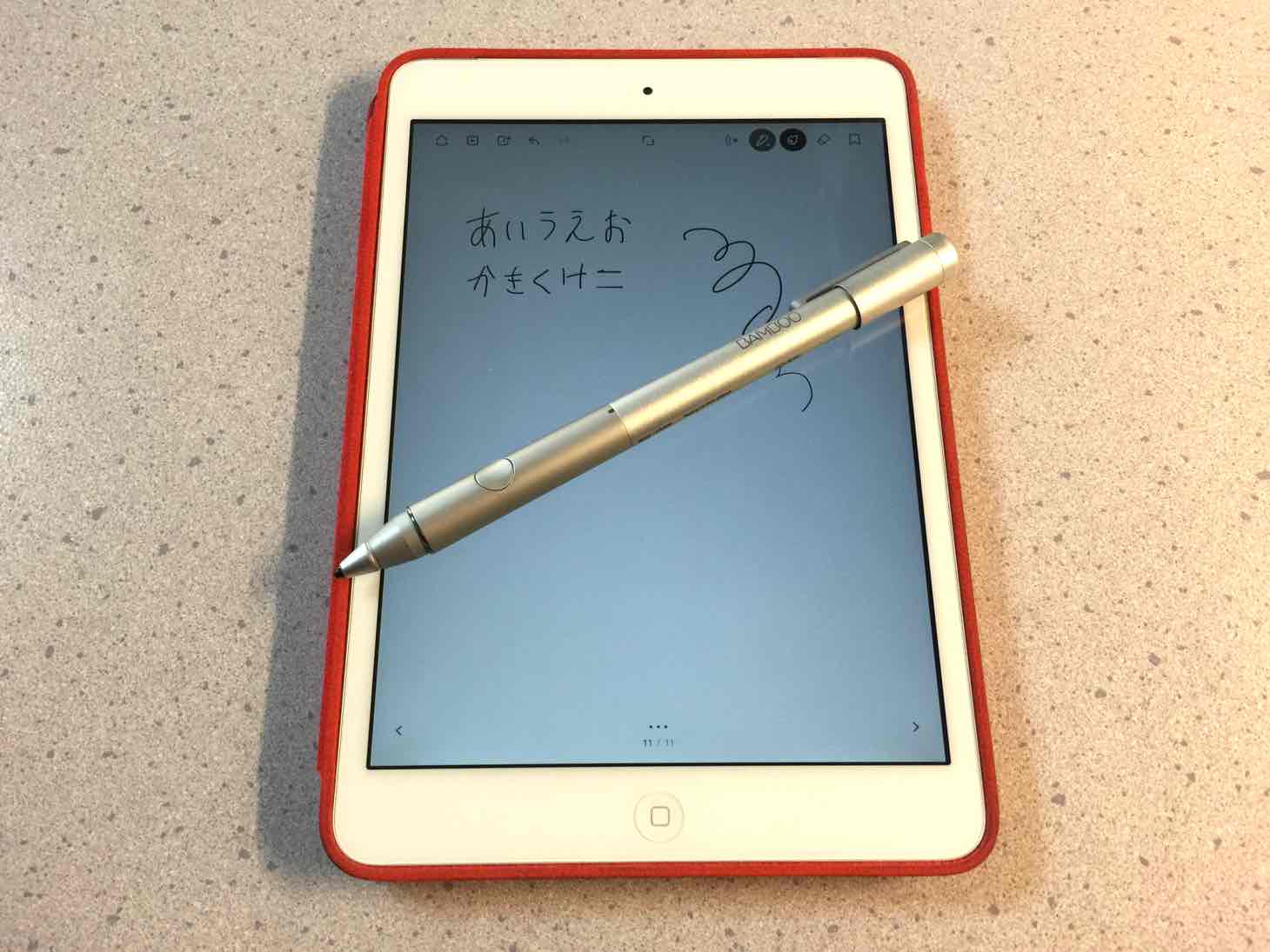【iPad】筆圧感知してくれるワコムのおすすめスタイラスペン Bamboo Stylus fineline