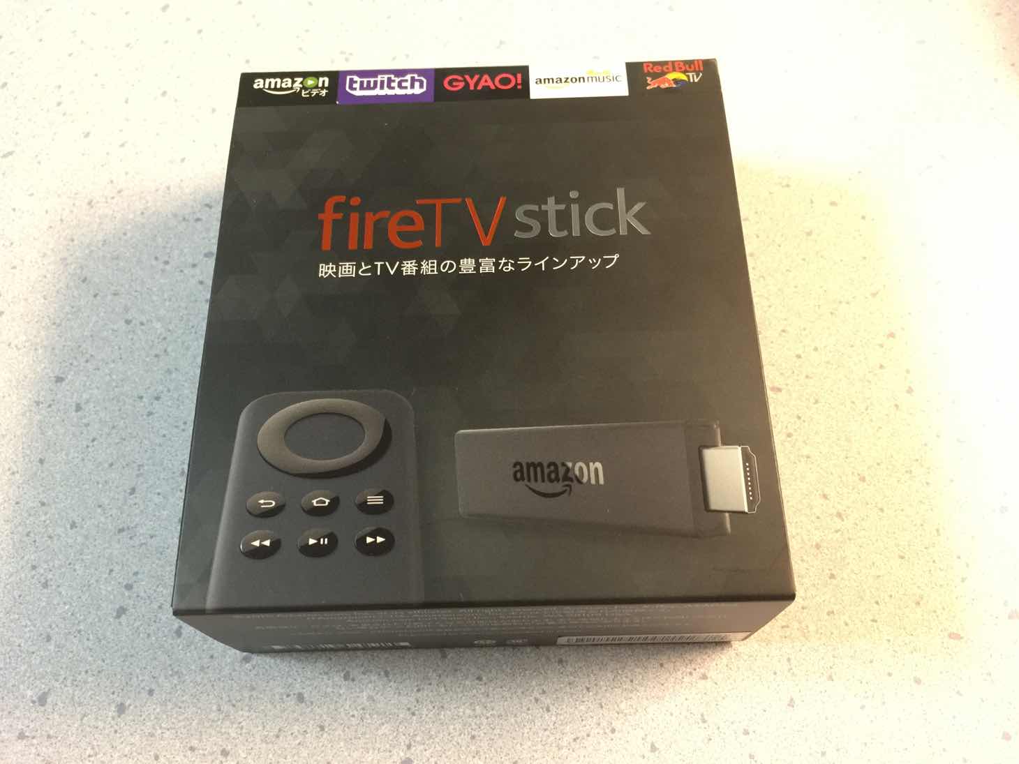 【レビュー】Fire TV Stickを買ってみた