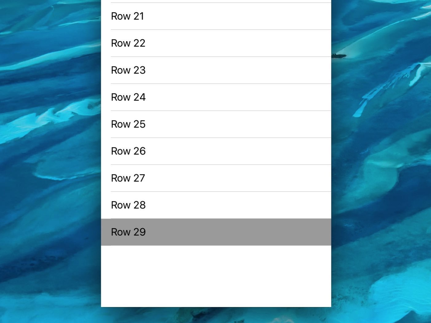 【iOS】特定のセルがUITableViewの表示領域内に収まっているかどうかを調べる