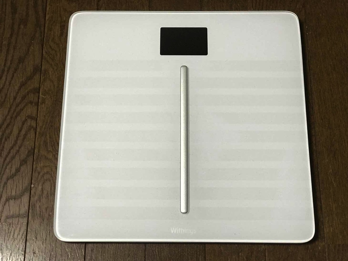 iPhoneと連携できる体重体組成計「Withings Body Cardio」を使ってます