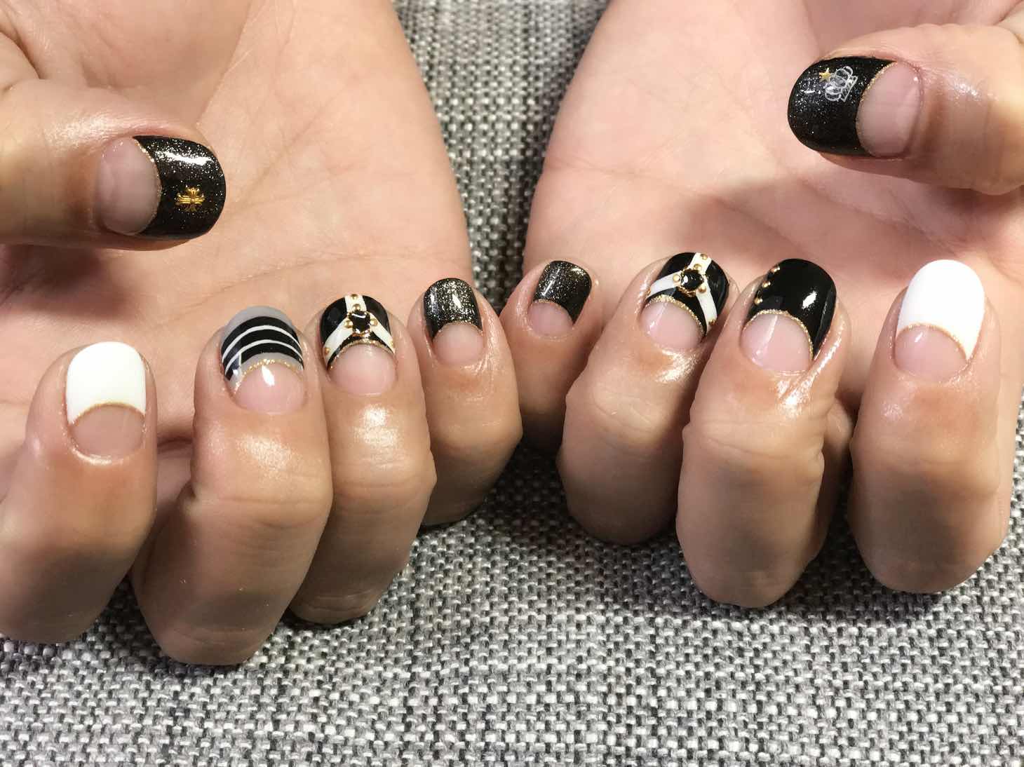 【メンズネイル】新宿区大久保のネイルサロンでハーネスネイルにしてもらった！